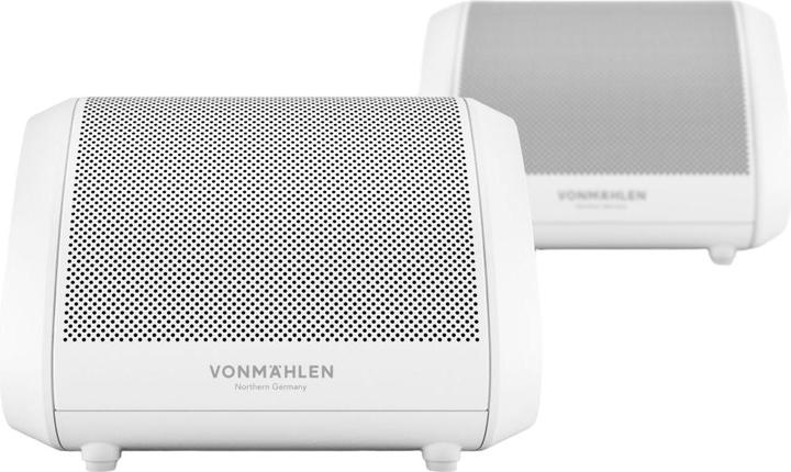 Actual product image Vonmählen Bluetooth Speaker Air Beats Mini White (13 h, Rechargeable battery operated)