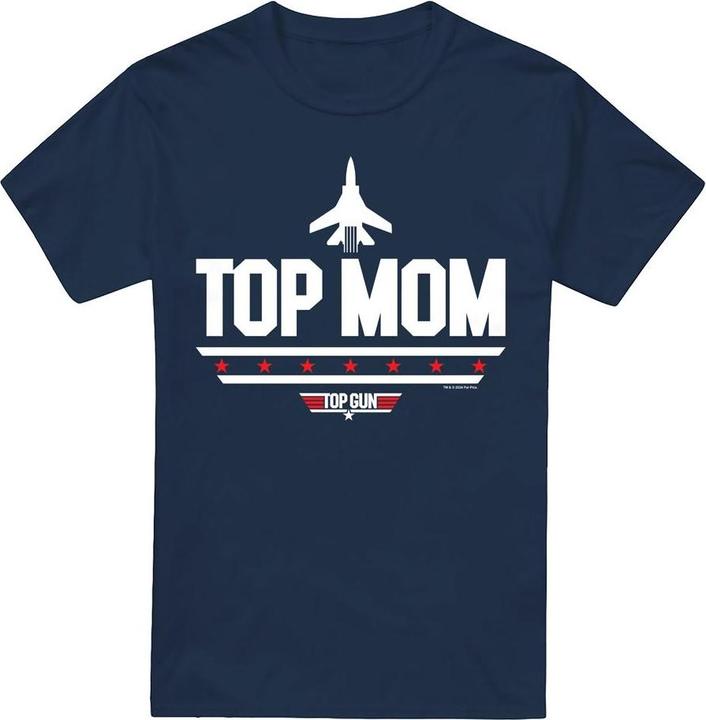 Top Gun Top Mom TShirt Muttertag