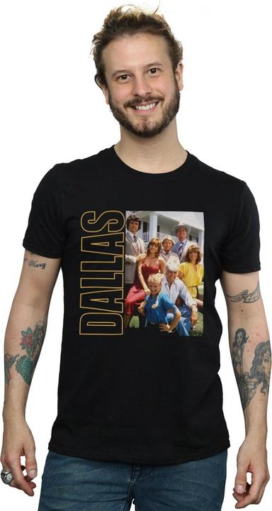 Actual product image Dallas Mens Ewing Family Photo T-Shirt (XL)
