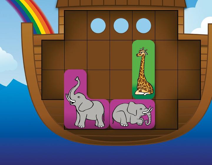 Productafbeelding Smart Games De Ark van Noach (Duits, Engels, Frans, Italiaans)
