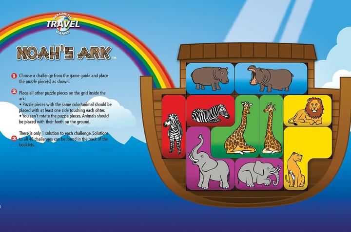 Productafbeelding Smart Games De Ark van Noach (Duits, Engels, Frans, Italiaans)