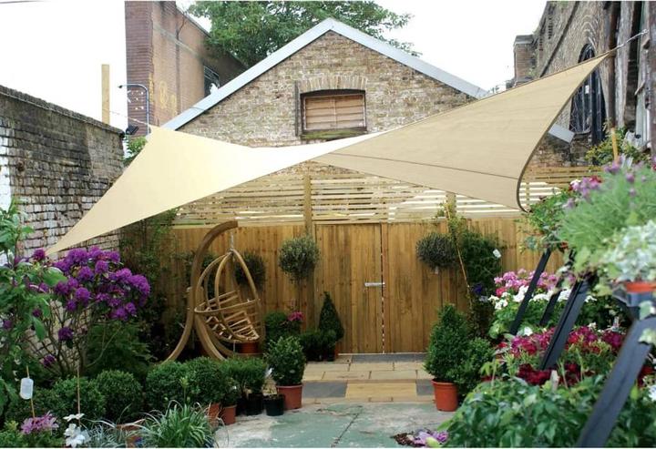 Actual product image Perel Solar sail water permeable (360 x 360 cm)