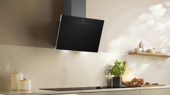 Image du produit Neff N 30, lavabo mural, 60 cm, verre clair imprimé noir, D63IDK1S0 (Hotte murale)