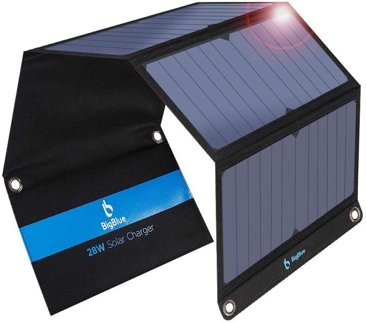 Actual product image BigBlue Solar charger (28 W, 0.67 kg)