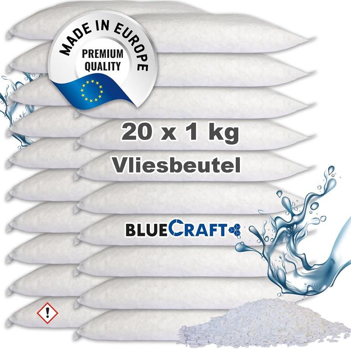 Image du produit BlueCraft 20x 1kg Recharge de déshumidificateur d'air en granulés (20 x)