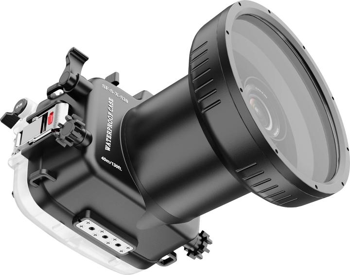 Actual product image Seafrogs SP-21-2 Camera Housing X-S20 (FL100 flat port)