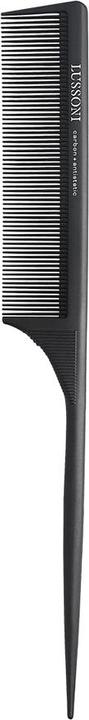 Tools for Beauty T4B LUSSONI Lift Tail Carbon Anti-Static and Break-Resistant Comb with Fine Teeth 204