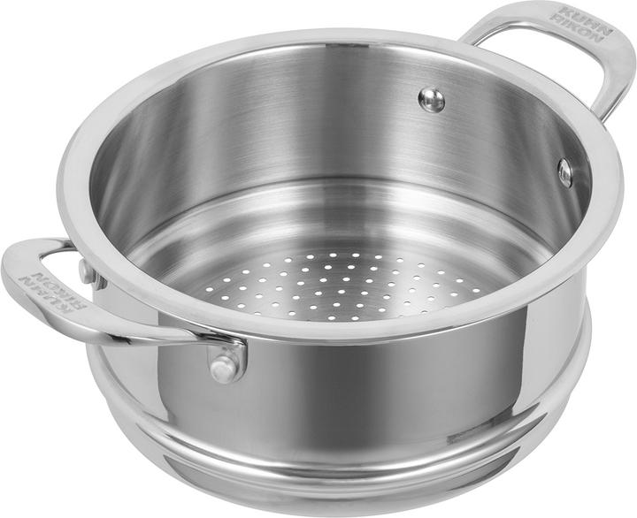 Actual product image Kuhn Rikon Steamer insert with handle Ø 18cm (18 cm, Metal)