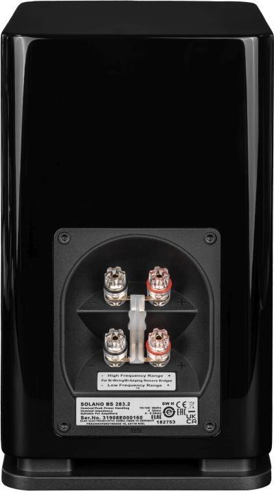 Image du produit ELAC Solano BS 283.2 highgloss *noir brillant (1 paire)