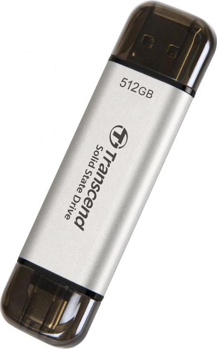 Actual product image Transcend ESD310C (512 GB, USB-C, USB-A)