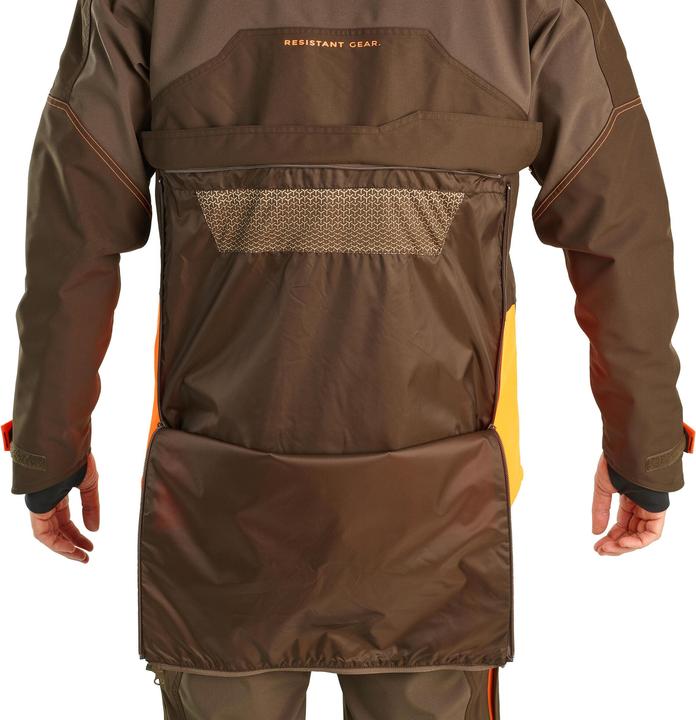 Immagine prodotto Solognac Jagdjacke Regenjacke Renfort 900 orange/braun (M)