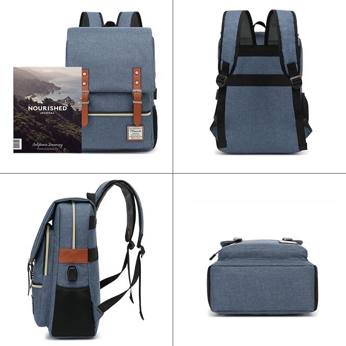 Produktbild Only-Bags.Store Student Rucksack, Reise-Rucksack, Outdoor Casual Bag für Männer und Frauen, Computer-Tasche