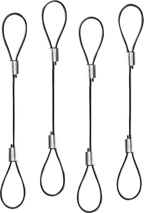 Immagine prodotto Lindy 40774 Blocca cavo (Fascette in plastica, 250 mm, 4 pz.)