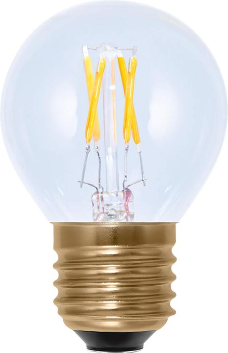 Actual product image Segula LED Golf Ball clear E27 2,5W 2200K dimmable (E27, 2.50 W, 200 lm, 1 x, G)