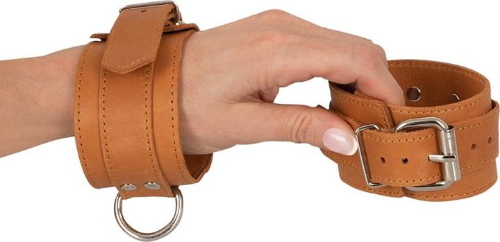Actual product image Zado Leather handcuffs