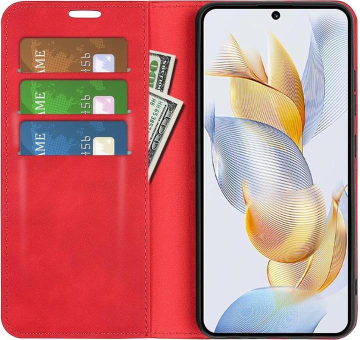 Produktbild Cover-Discount Honor 90 - Stand Flip Case Hülle rot (LG L90)