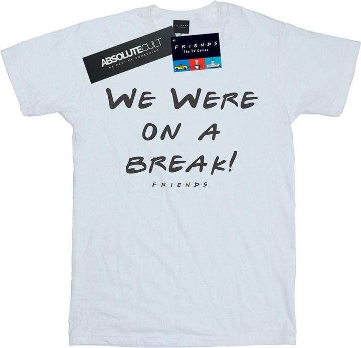 Immagine prodotto Friends We Were On A Break Text Maglietta Ampia Donna (XXL)