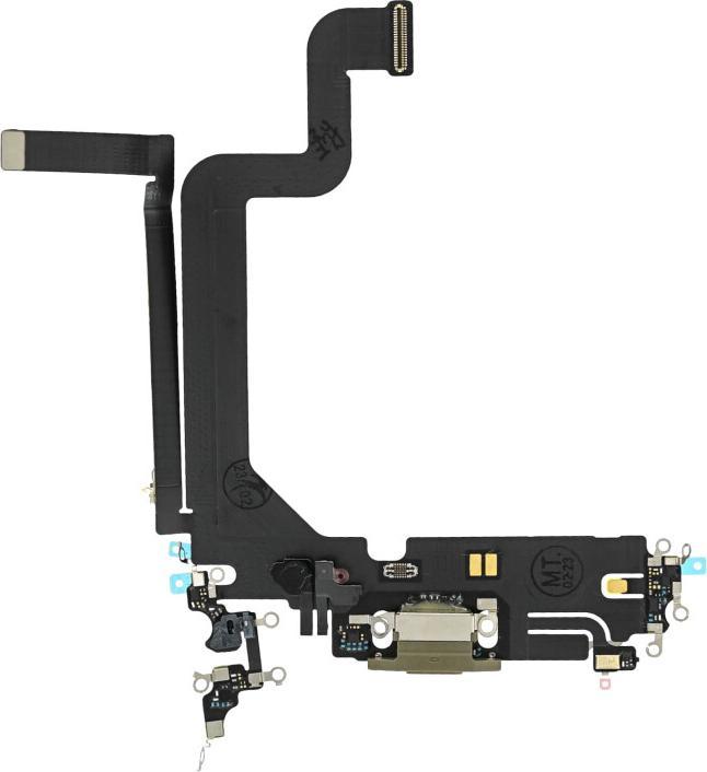 Actual product image OEM Dock Lightning Flex for iPhone 14 Pro Max Gold (iPhone 14 Pro Max)