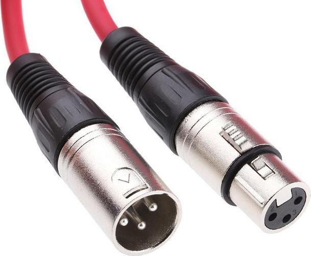 Immagine prodotto Rs Pro Cavo XLR maschio/femmina rosso 20m (20 m, XLR)