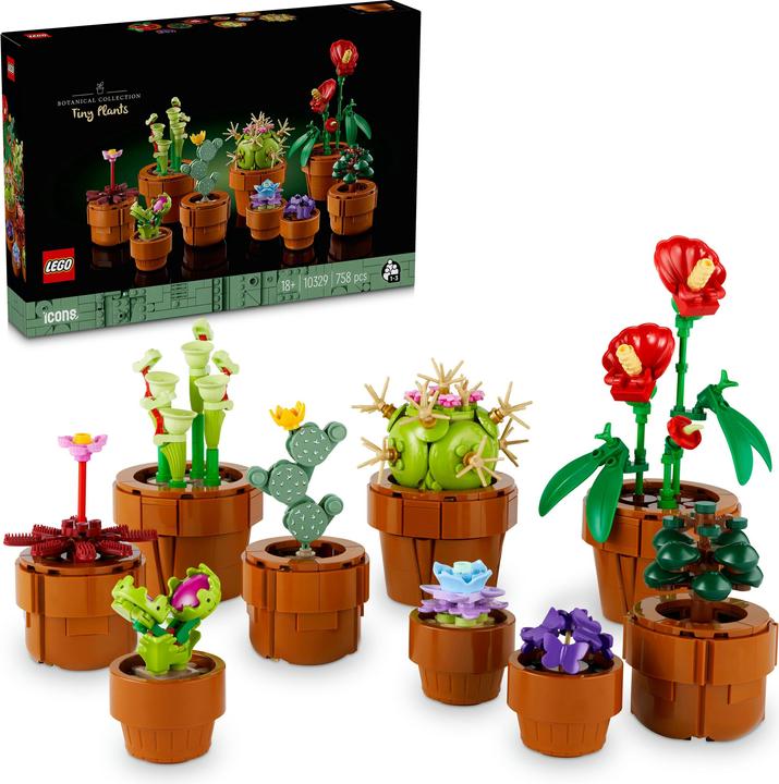 Immagine prodotto LEGO Mini piante (10329, LEGO Botanical, LEGO Icons)