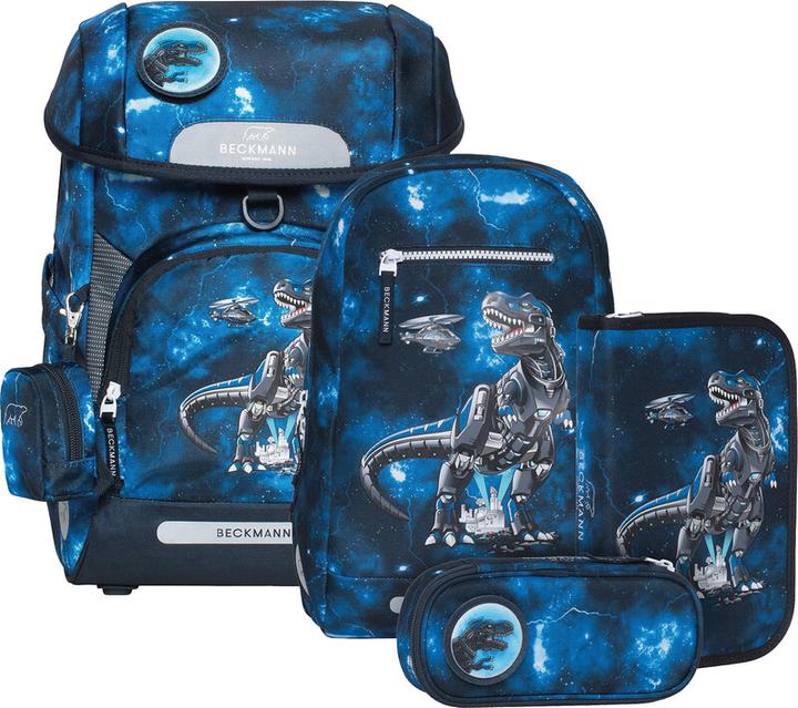 Beckmann Schulrucksack Plus Air mit Wendetasche (22 l)