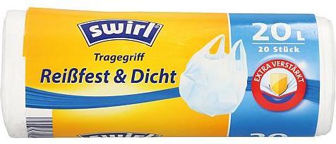 Actual product image Swirl Carry handle bin liners (20 x, 20 l)
