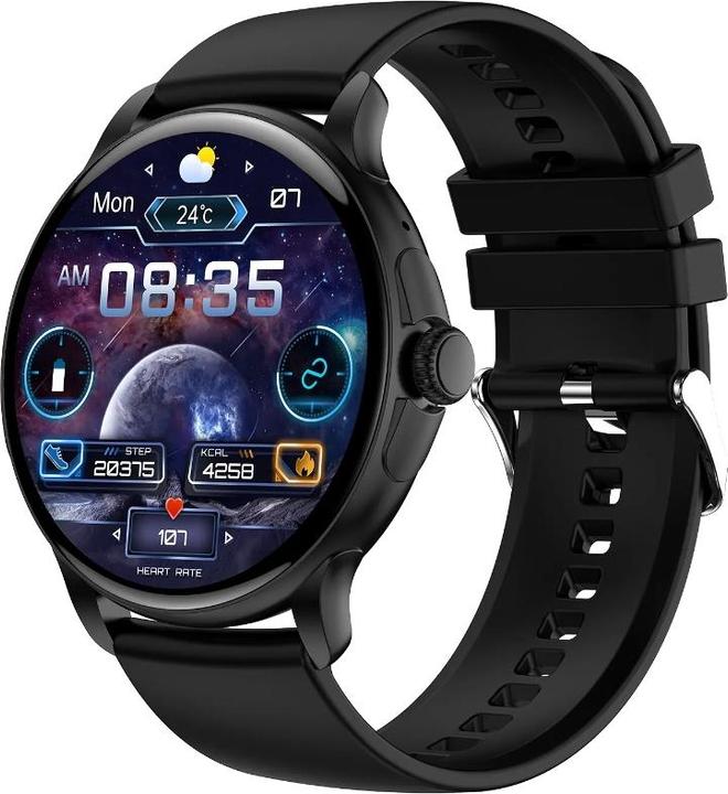 Produktbild Damen-Smartwatch RNCF35 SCHWARZ Armband + Armband