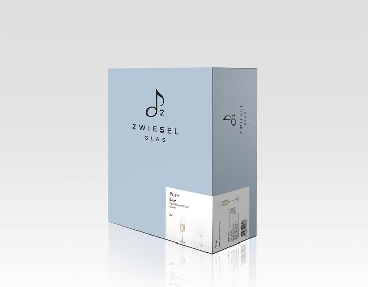 Immagine prodotto Zwiesel Bicchieri da champagne PURE (29.70 cl, 6 Occhiali, Bicchieri da champagne)