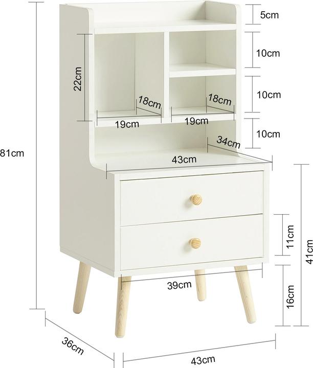 Actual product image SoBuy Dreamland (43 x 36 x 81 cm)