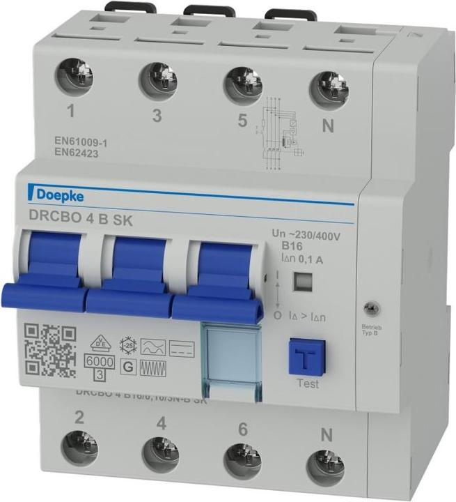 Produktbild Doepke DRCBO 4 B16/0,10/3N-