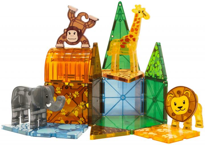 Actual product image Magna-Tiles Jungle Animals Set