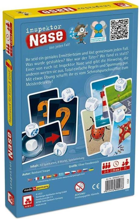 Produktbild Inspektor Nase (Deutsch)