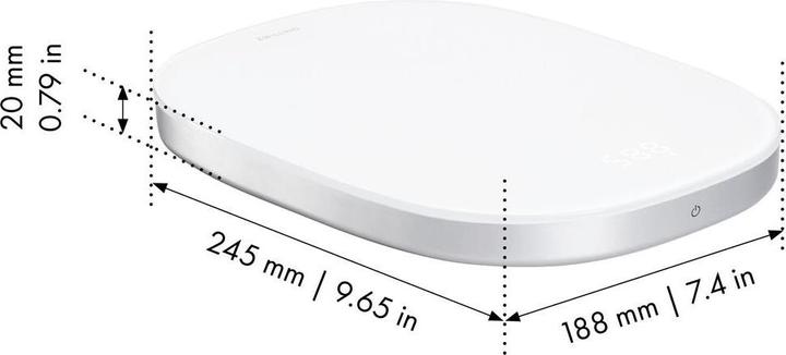 Actual product image Zwilling Enfinigy digital kitchen scales