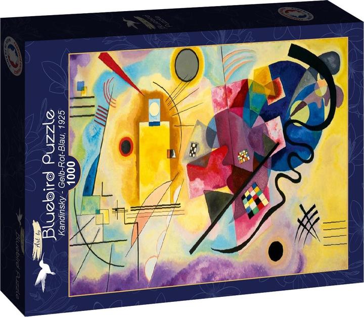 Produktbild Bluebird Puzzle 1000 pieces Kandinsky - Gelb-Rot-Blau, 1925 (1000 Teile)
