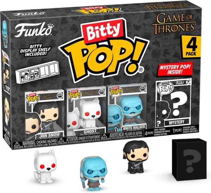 Funko Game of Thrones Bitty POP! pack de 4 figurines vinyles Jon Snow 2,5 cm