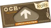 Actual product image OCB Slim Virgin Rolls Unbleached