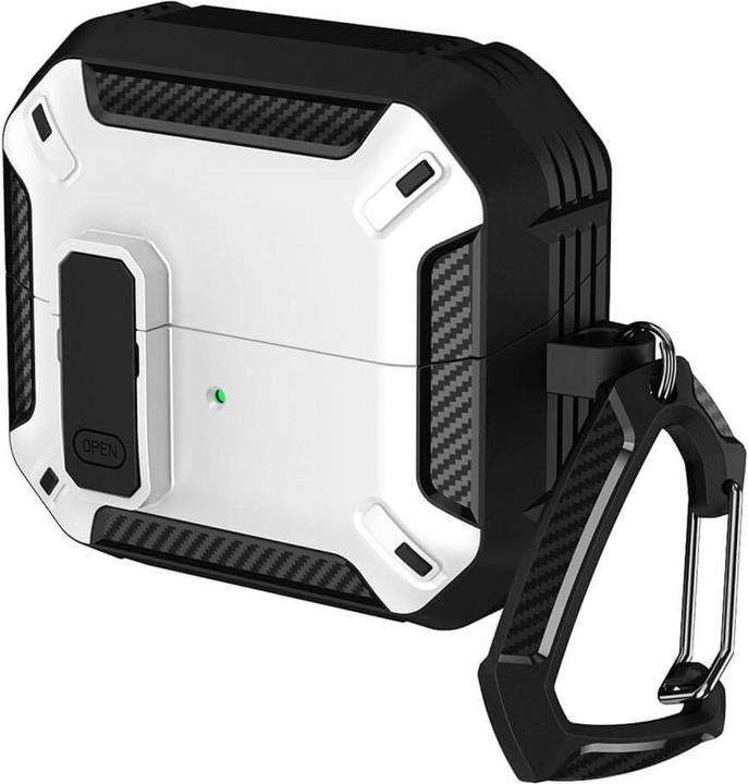 Produktbild Cover-Discount Galaxy Buds3 / Buds3 Pro - Armor Schutzhülle mit Karabiner (Kopfhörer Hülle)