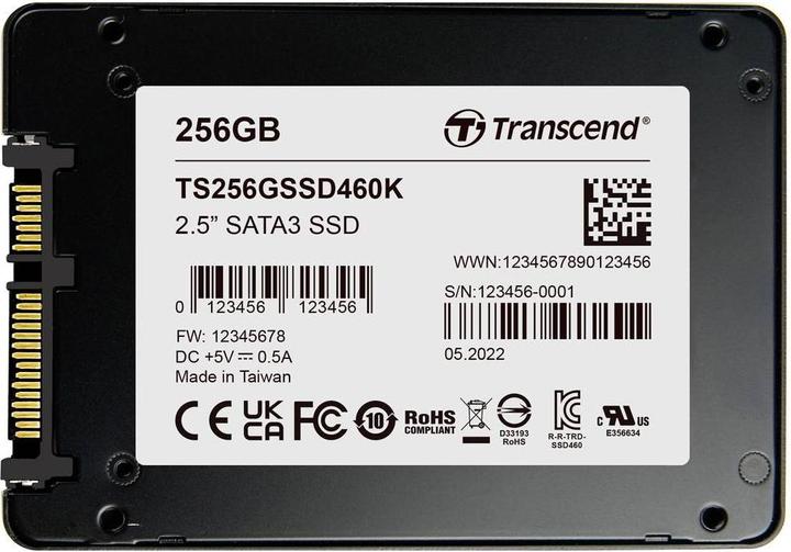 Produktbild Transcend Interne mSATA SSD TS256GSSD460K-VS1 (256 GB, mSATA)