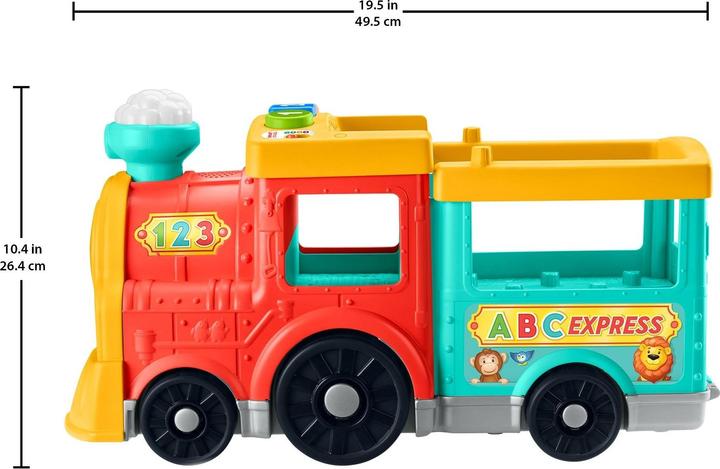 Produktbild Fisher-Price Little People Grosser ABC Tierfreunde Zug