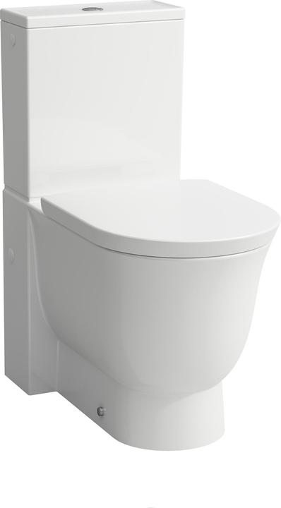 Actual product image Laufen The New Classic pedestal toilet combination, low flush, rimless, H824858