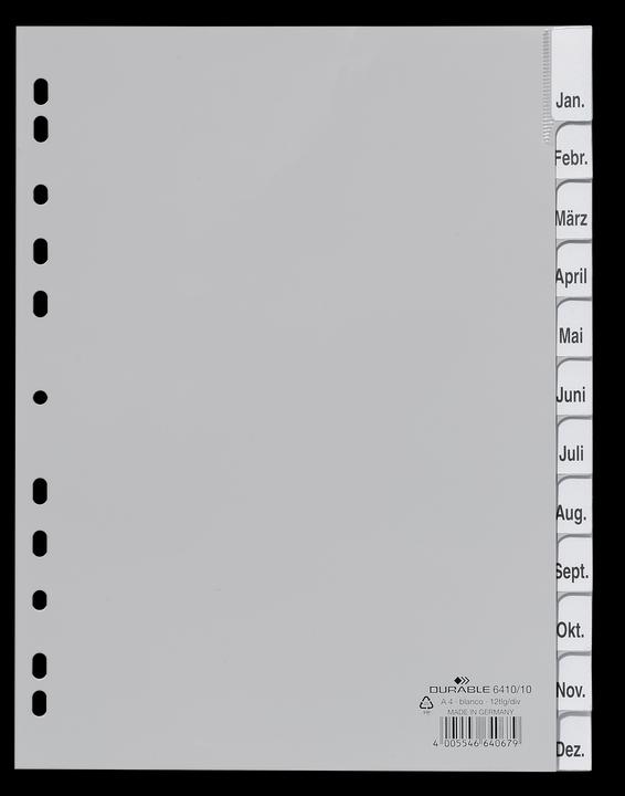 Actual product image Durable Register PP