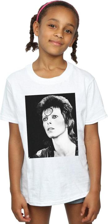 Immagine prodotto David Bowie Ziggy Looking Maglietta Ragazze (128)
