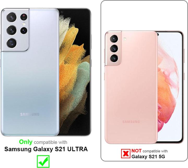 Immagine prodotto Cadorabo Copertura della cassa del silicone liquido TPU (Samsung Galaxy S21 Ultra)