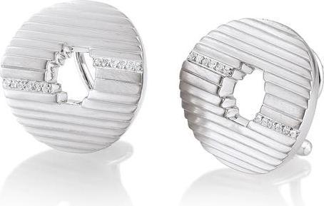Breuning Ohrschmuck - E.Safir Weiss