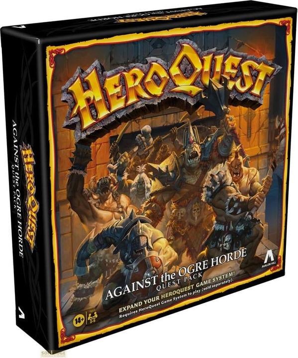 Immagine prodotto Hasbro Espansione del gioco da tavolo HeroQuest Contro l'Orda *Versione inglese* (Inglese)
