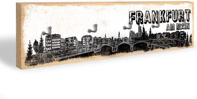 Actual product image Trenddeko Frankfurt skyline (40 x 10 cm)