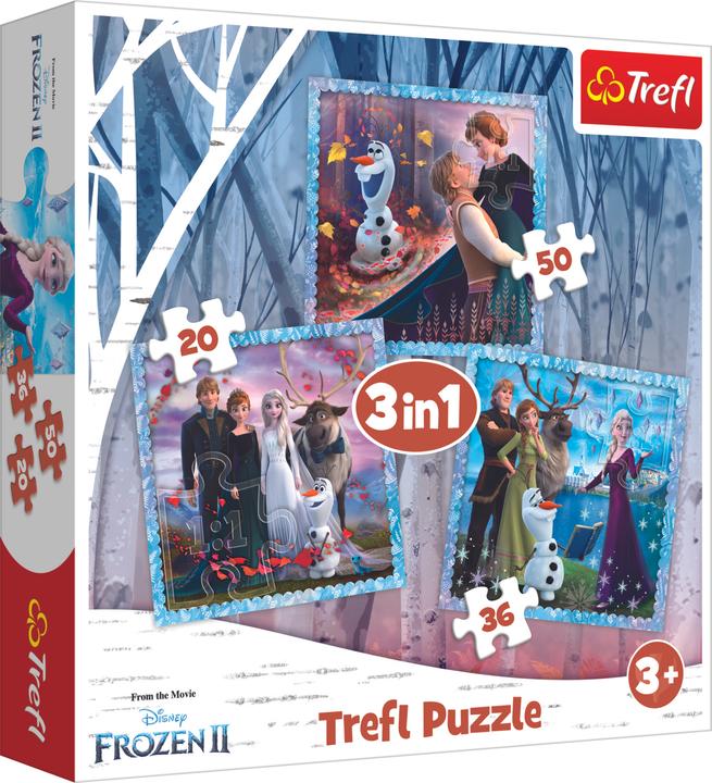 Trefl 3 in 1 Puzzle? Disney Frozen 2 (106 Teile)