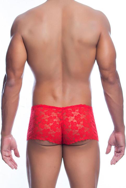 Produktbild MaleBasics Rose Lace Boy Short (S/M)