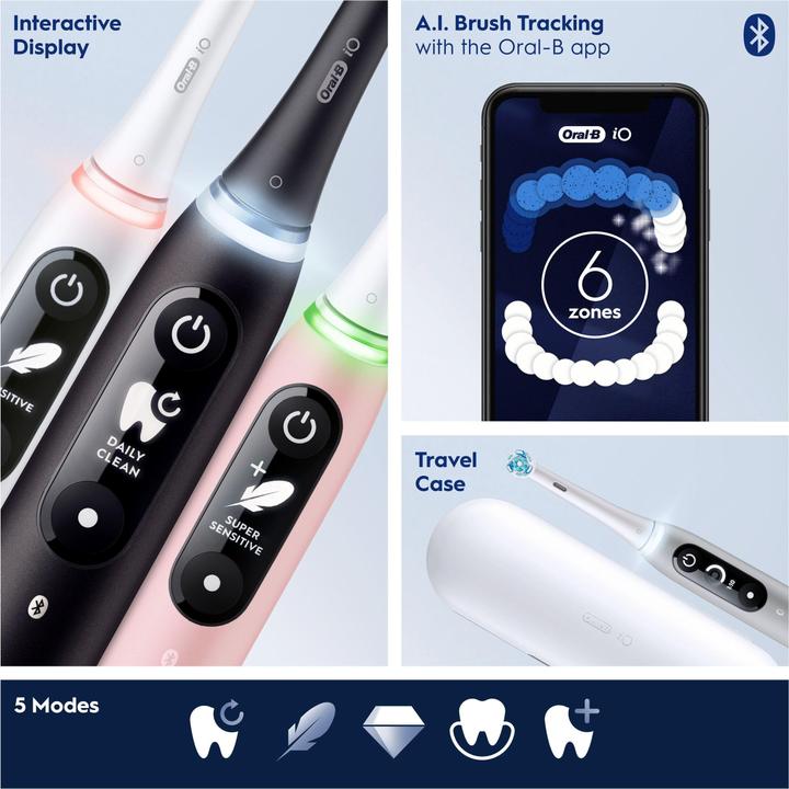 Produktbild Oral-B iO Erwachsener Vibrierende Zahnbürste (Oszillierende Zahnbürste)