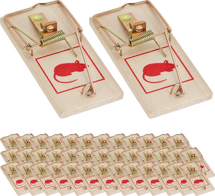 Actual product image Relaxdays 40x mousetrap